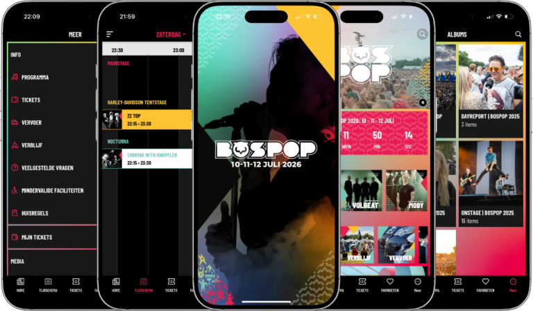 Bospop 2026 app